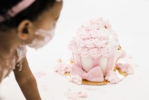 Cake smash Indira 1 jaar