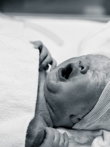 Geplande keizersnede newborn